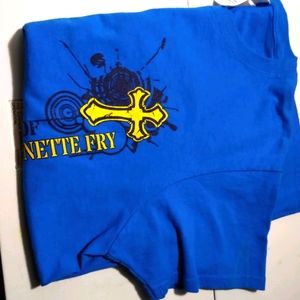 Sz med, blue Fry t-shirt